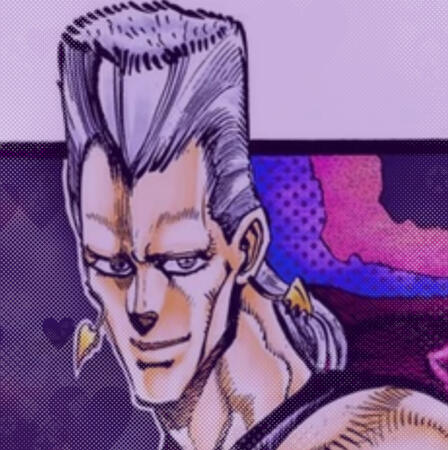 Polnareff (Jojo's Bizarre Adventure) - Sharing